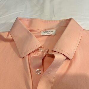 Collars & Co. Men's Pink Polo Shirt